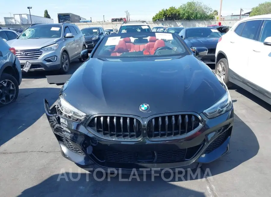 BMW M850I 2019 vin WBAFY4C55KBX29343 from auto auction Iaai