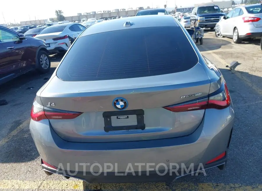 BMW I4 2023 vin WBY73AW0XPFP93123 from auto auction Iaai