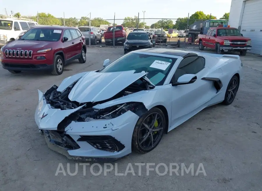 CHEVROLET CORVETTE STINGRAY 2020 vin 1G1Y72D40L5113471 from auto auction Iaai