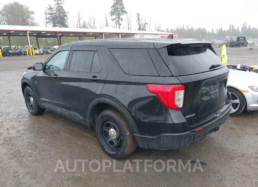 FORD POLICE INTERCEPTOR UTILITY 2022 vin 1FM5K8AW8NNA08869 from auto auction Iaai