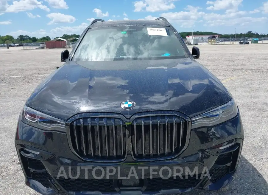 BMW X7 2022 vin 5UXCX6C06N9K90737 from auto auction Iaai