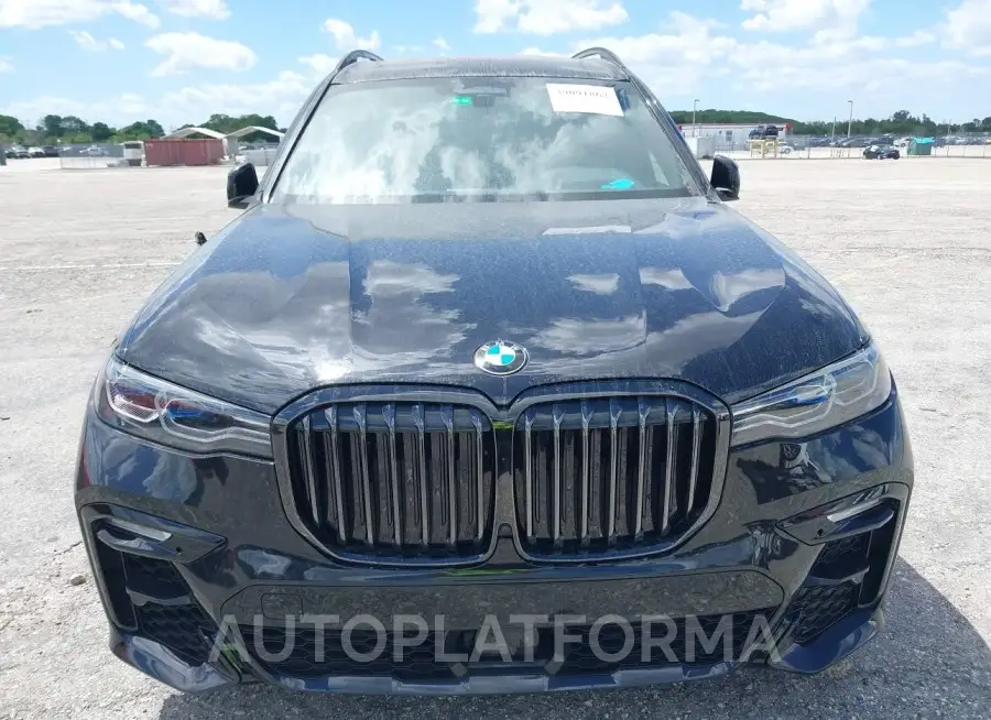 BMW X7 2022 vin 5UXCX6C06N9K90737 from auto auction Iaai