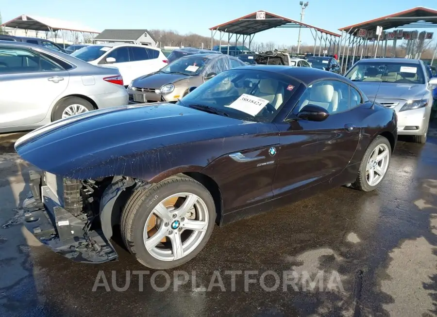 BMW Z4 2015 vin WBALL5C59FP557706 from auto auction Iaai