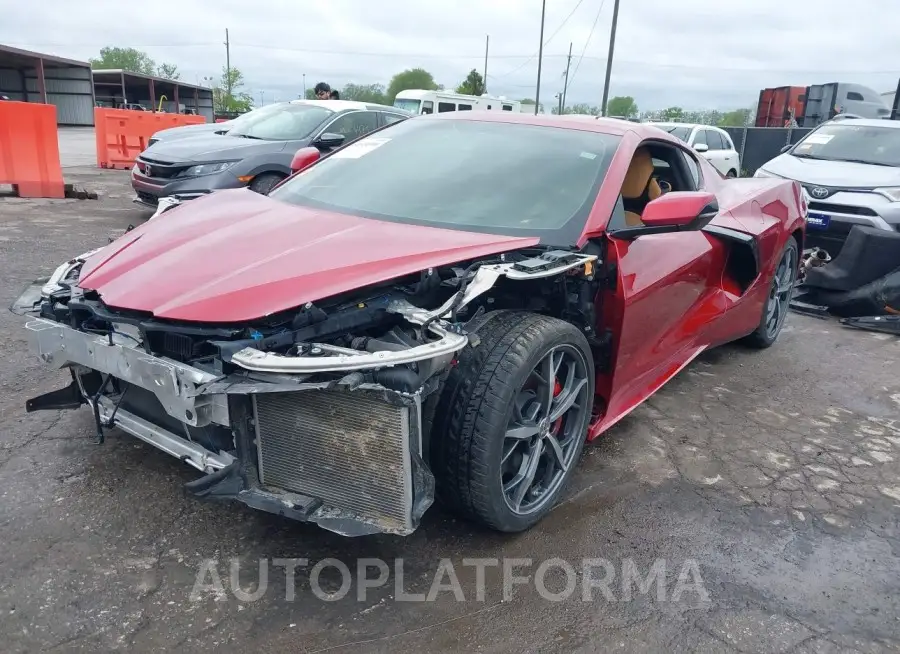 CHEVROLET CORVETTE STINGRAY 2022 vin 1G1YB2D41N5120639 from auto auction Iaai