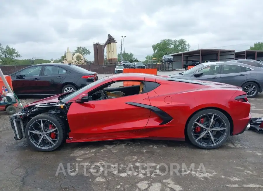 CHEVROLET CORVETTE STINGRAY 2022 vin 1G1YB2D41N5120639 from auto auction Iaai