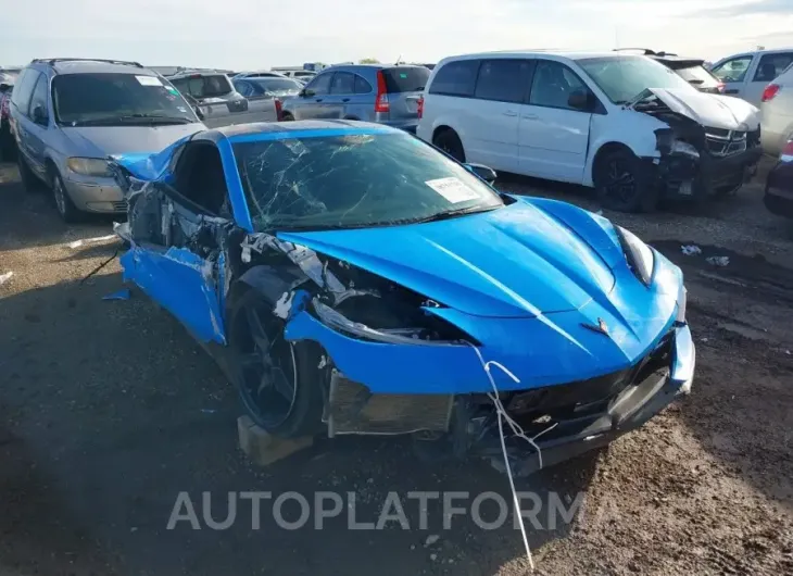 CHEVROLET CORVETTE STINGRAY 2022 vin 1G1YB2D44N5120151 from auto auction Iaai