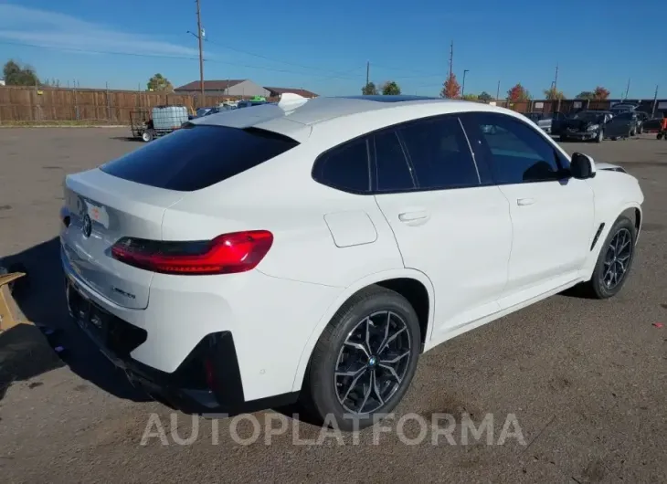 BMW X4 2023 vin 5UX33DT06P9S55537 from auto auction Iaai