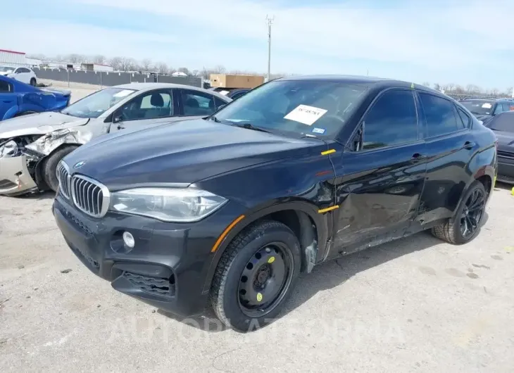 BMW X6 2015 vin 5UXKU6C53F0F94584 from auto auction Iaai