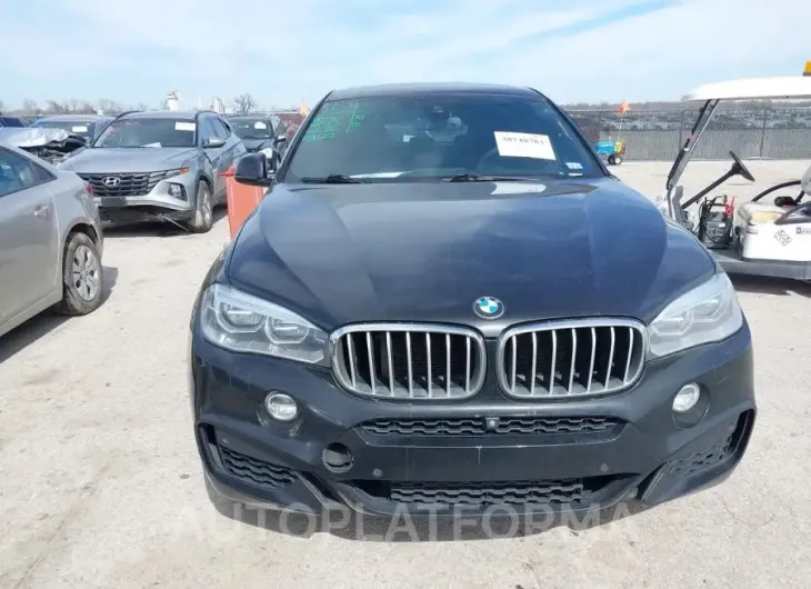 BMW X6 2015 vin 5UXKU6C53F0F94584 from auto auction Iaai