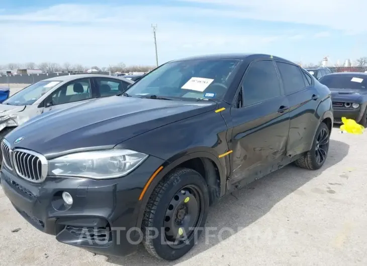 BMW X6 2015 vin 5UXKU6C53F0F94584 from auto auction Iaai