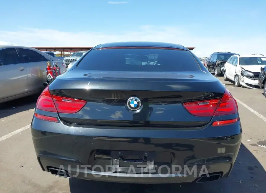 BMW 650I GRAN COUPE 2015 vin WBA6B2C50FGB99333 from auto auction Iaai