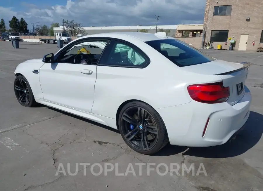 BMW M2 2018 vin WBS1J5C52J7B70323 from auto auction Iaai