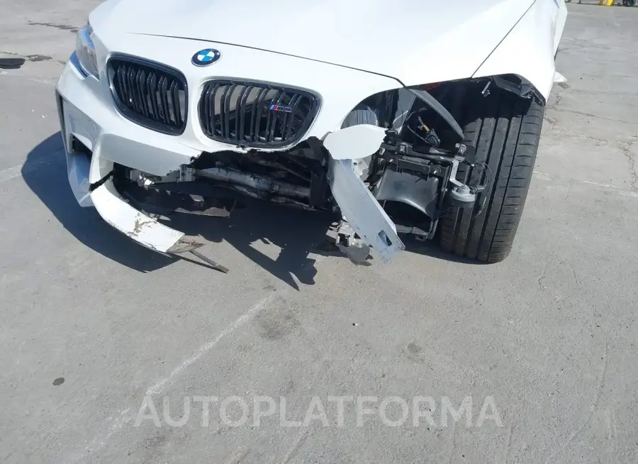 BMW M2 2018 vin WBS1J5C52J7B70323 from auto auction Iaai