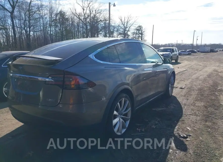 TESLA MODEL X 2016 vin 5YJXCBE40GFS00529 from auto auction Iaai