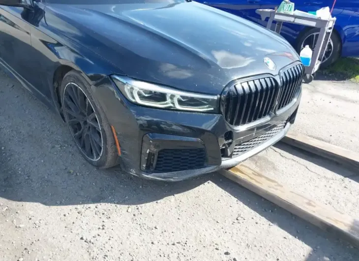 BMW 740I 2022 vin WBA7T2C01NC816392 from auto auction Iaai