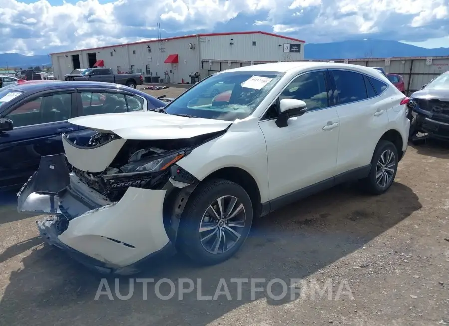 TOYOTA VENZA 2022 vin JTEAAAAH6NJ113153 from auto auction Iaai