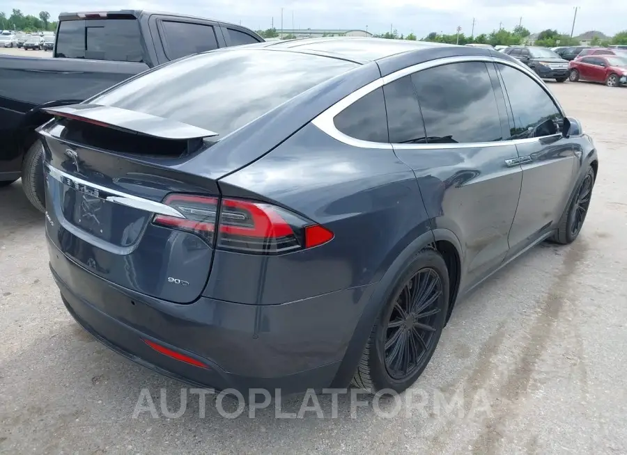 TESLA MODEL X 2016 vin 5YJXCAE21GF006570 from auto auction Iaai