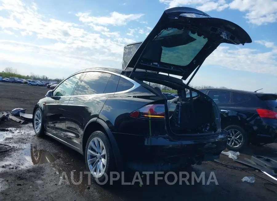 TESLA MODEL X 2017 vin 5YJXCAE2XHF050648 from auto auction Iaai