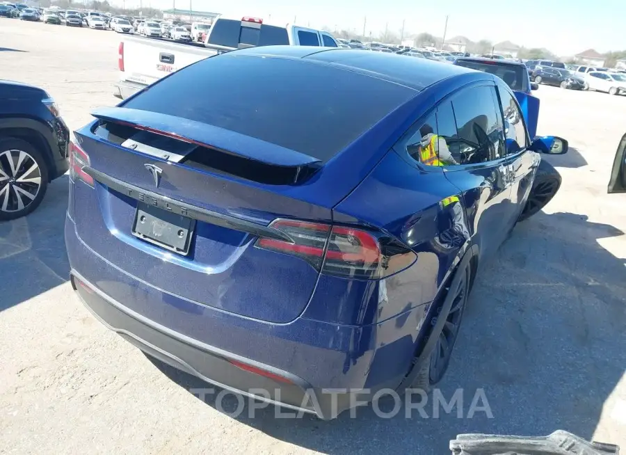 TESLA MODEL X 2023 vin 7SAXCBE57PF368096 from auto auction Iaai