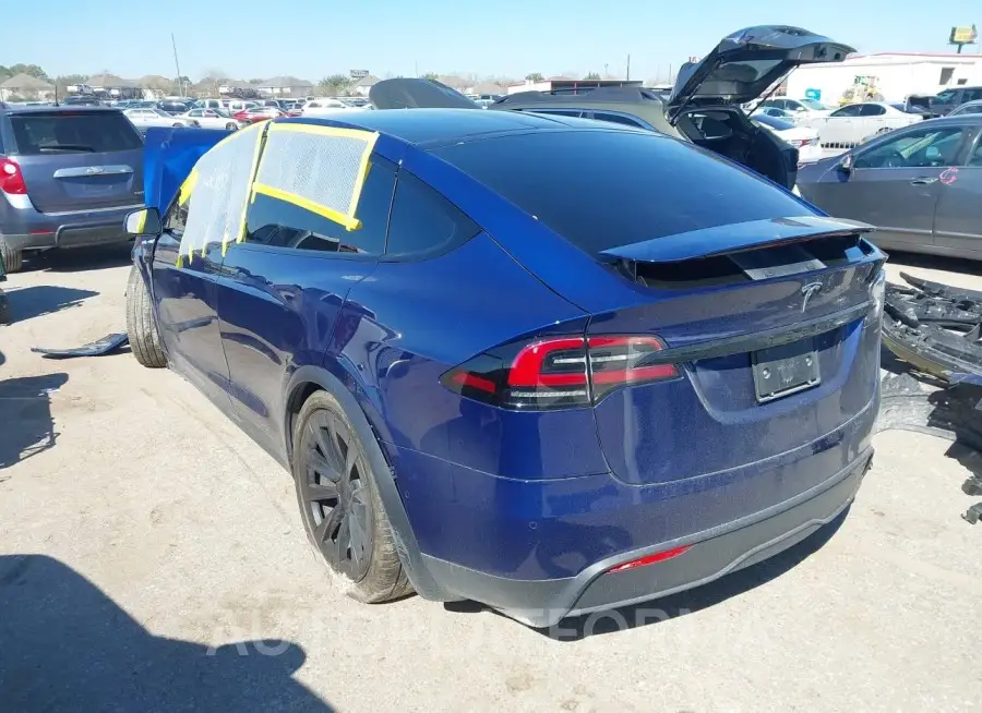 TESLA MODEL X 2023 vin 7SAXCBE57PF368096 from auto auction Iaai