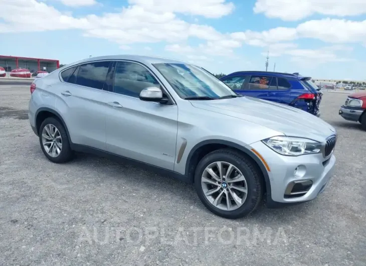 BMW X6 2018 vin 5UXKU2C57J0X48728 from auto auction Iaai