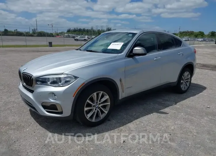 BMW X6 2018 vin 5UXKU2C57J0X48728 from auto auction Iaai