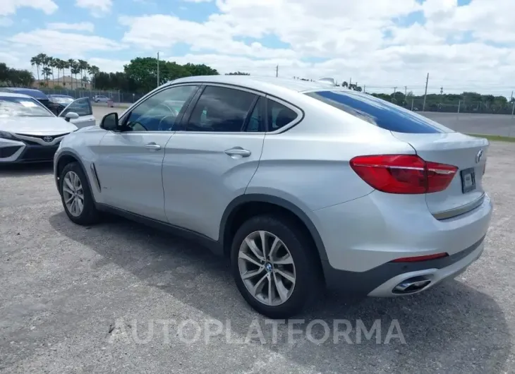 BMW X6 2018 vin 5UXKU2C57J0X48728 from auto auction Iaai