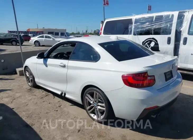 BMW 228I 2016 vin WBA1F9C54GV544655 from auto auction Iaai