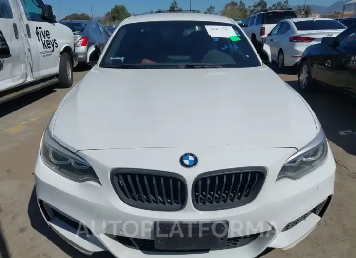 BMW 228I 2016 vin WBA1F9C54GV544655 from auto auction Iaai