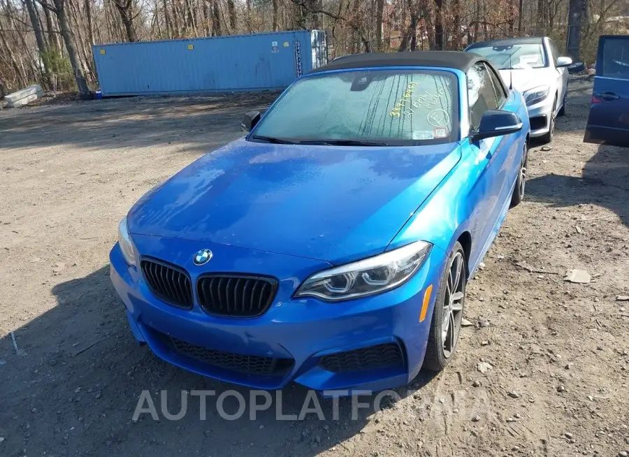 BMW M240I 2021 vin WBA2N3C07M7J76139 from auto auction Iaai