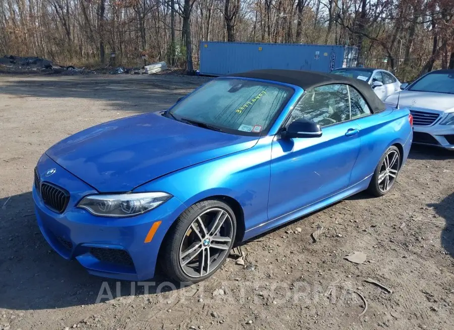 BMW M240I 2021 vin WBA2N3C07M7J76139 from auto auction Iaai