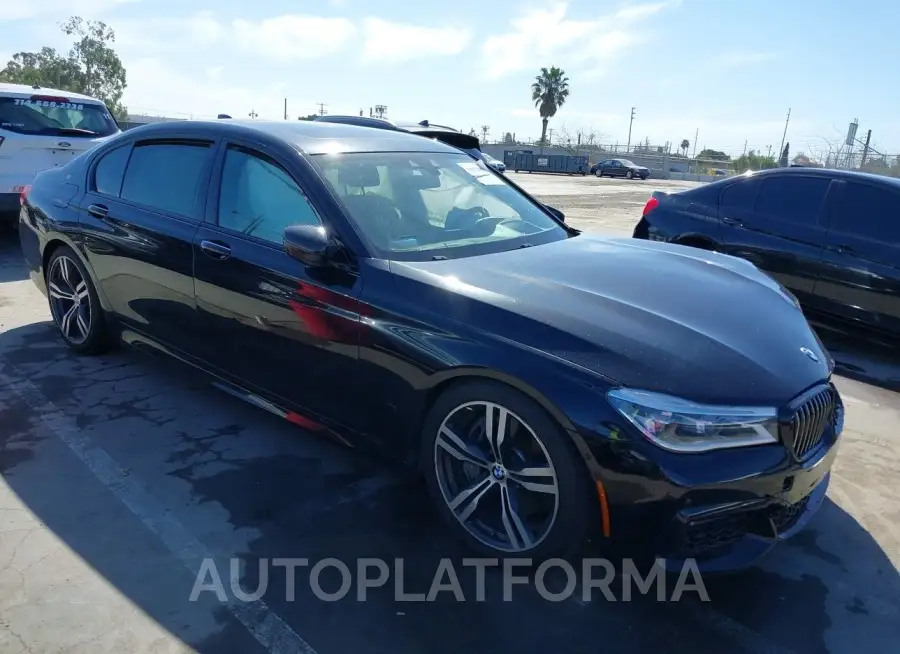 BMW 750I 2016 vin WBA7F2C58GG418739 from auto auction Iaai