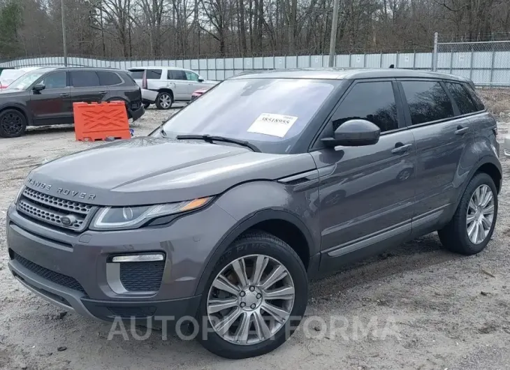 LAND ROVER RANGE ROVER EVOQUE 2016 vin SALVP2BG0GH081447 from auto auction Iaai