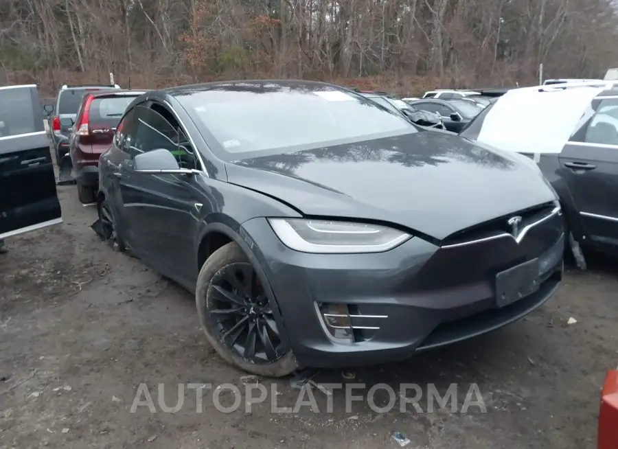 TESLA MODEL X 2019 vin 5YJXCBE2XKF201338 from auto auction Iaai