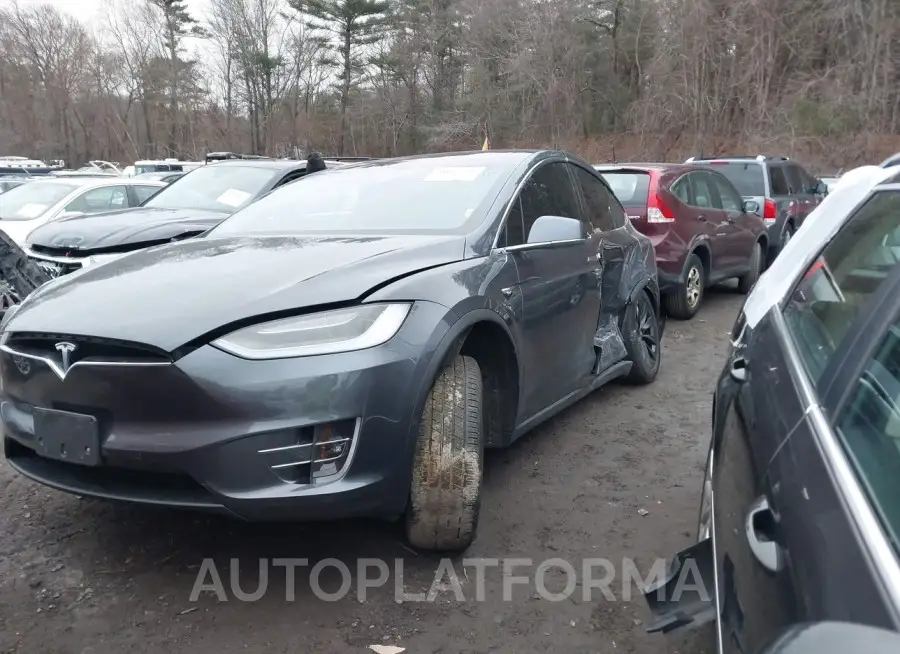 TESLA MODEL X 2019 vin 5YJXCBE2XKF201338 from auto auction Iaai