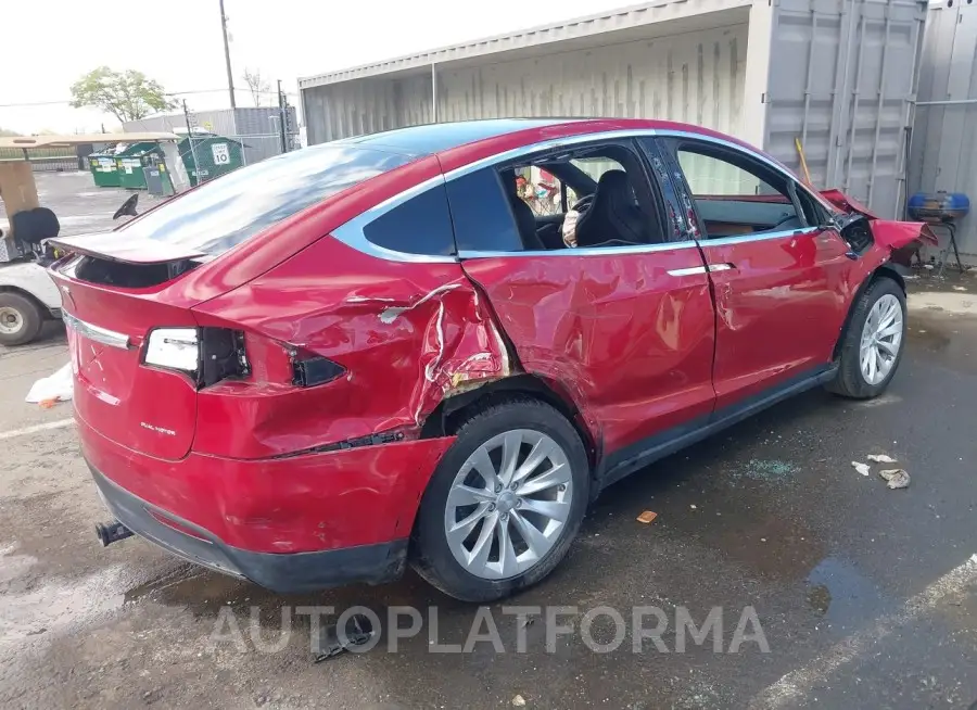 TESLA MODEL X 2020 vin 5YJXCDE20LF220963 from auto auction Iaai