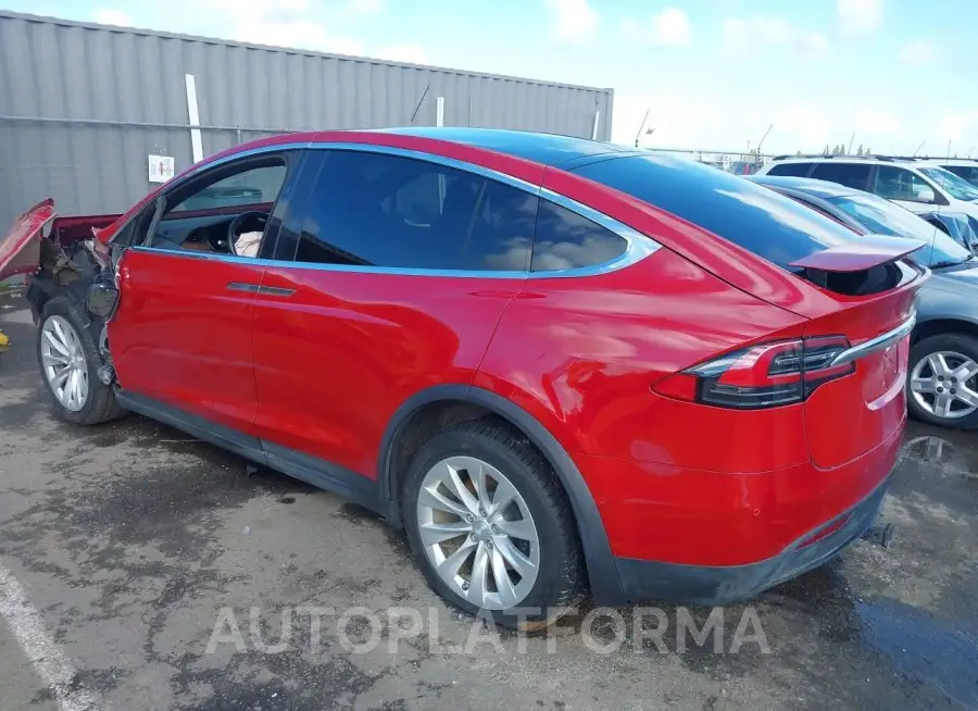 TESLA MODEL X 2020 vin 5YJXCDE20LF220963 from auto auction Iaai