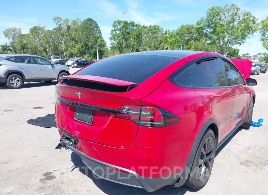 TESLA MODEL X 2023 vin 7SAXCDE5XPF369691 from auto auction Iaai