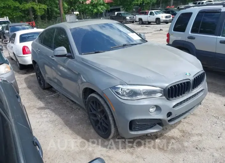 BMW X6 2015 vin 5UXKU2C57F0F94953 from auto auction Iaai