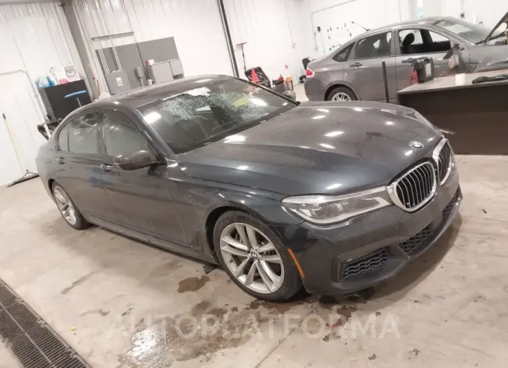 BMW 750I 2016 vin WBA7F2C56GG421087 from auto auction Iaai