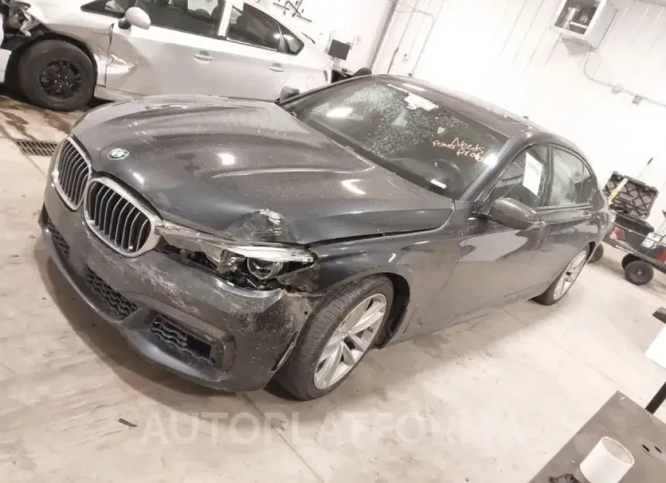 BMW 750I 2016 vin WBA7F2C56GG421087 from auto auction Iaai