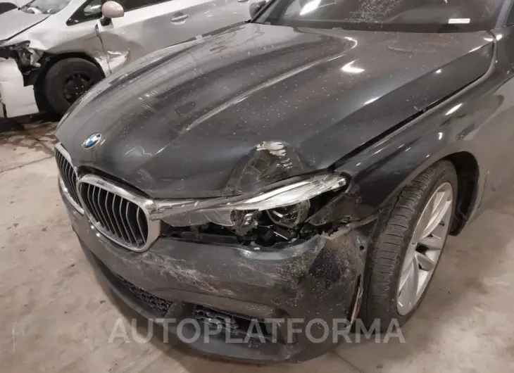 BMW 750I 2016 vin WBA7F2C56GG421087 from auto auction Iaai