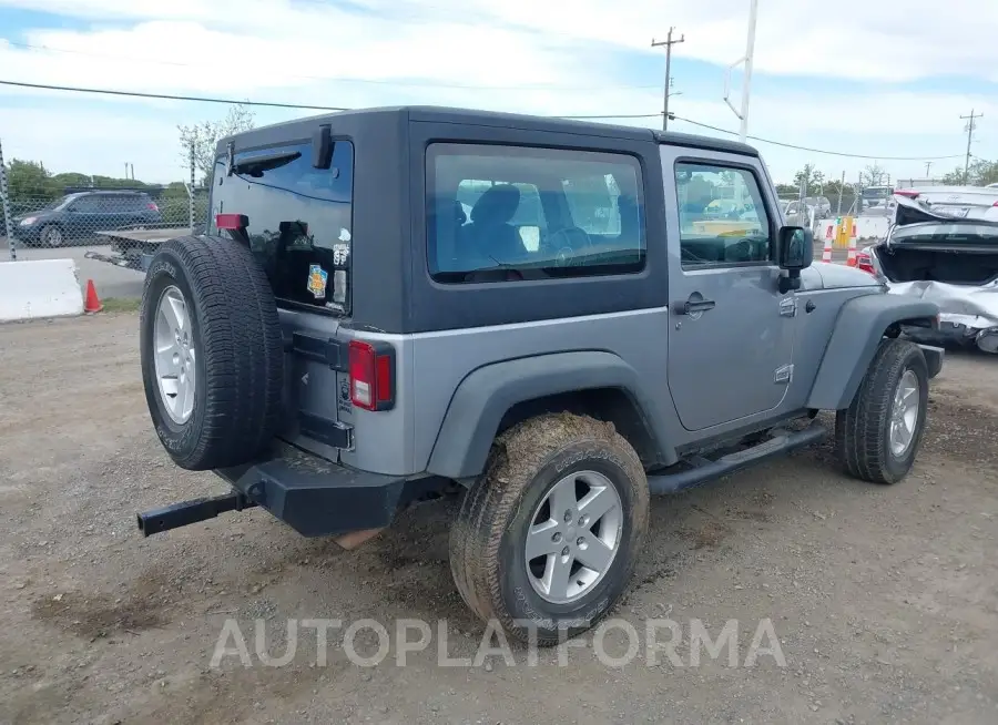 JEEP WRANGLER JK 2018 vin 1C4GJWAG1JL924019 from auto auction Iaai