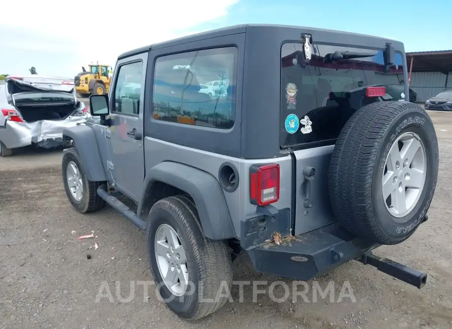 JEEP WRANGLER JK 2018 vin 1C4GJWAG1JL924019 from auto auction Iaai