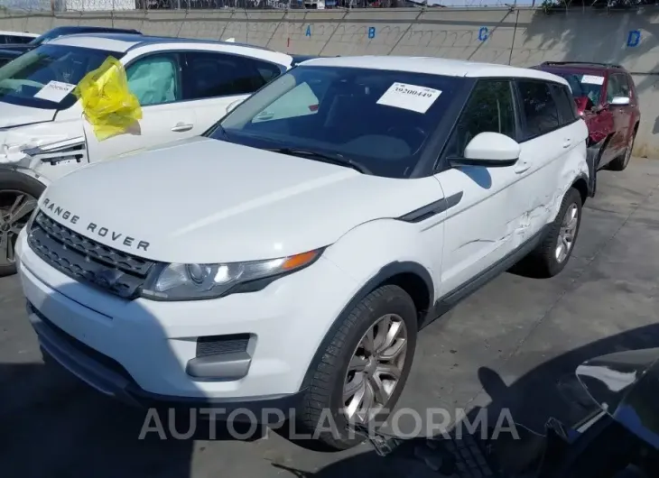 LAND ROVER RANGE ROVER EVOQUE 2015 vin SALVN2BG6FH075981 from auto auction Iaai