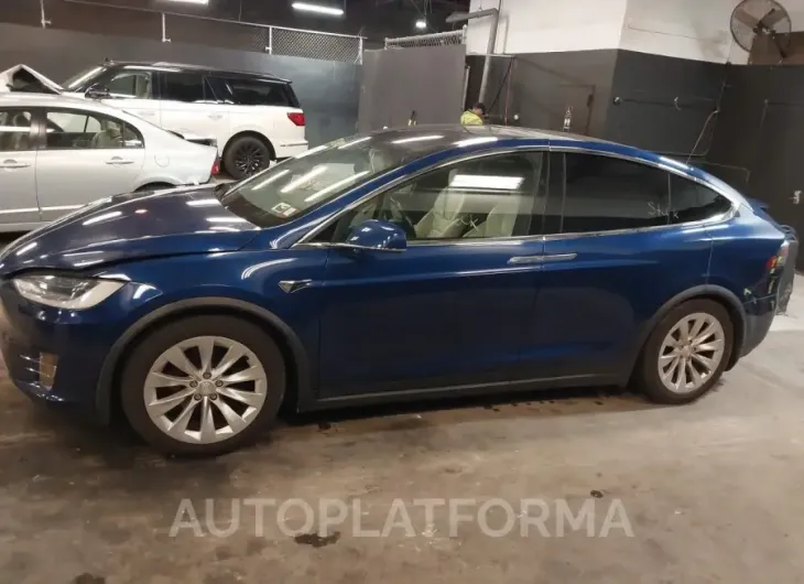 TESLA MODEL X 2019 vin 5YJXCAE20KF188805 from auto auction Iaai