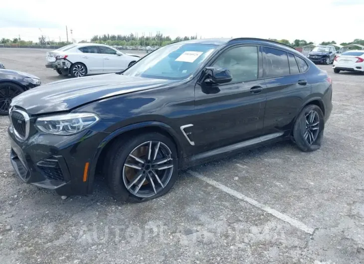 BMW X4 M 2020 vin 5YMUJ0C09LLU67177 from auto auction Iaai