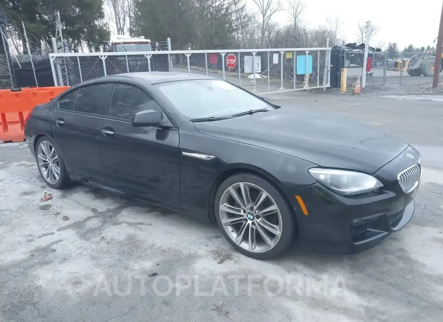 BMW 650I GRAN COUPE 2015 vin WBA6B4C53FD761235 from auto auction Iaai