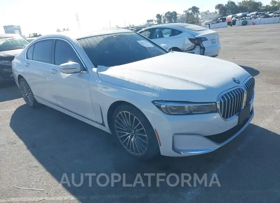 BMW 740I 2021 vin WBA7T2C00MCG10305 from auto auction Iaai