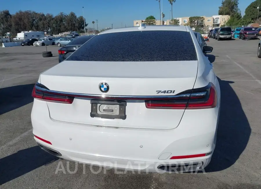 BMW 740I 2021 vin WBA7T2C00MCG10305 from auto auction Iaai